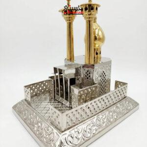 Zarih Imam Hussain a.s German Silver Size 12x11inch